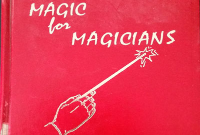 Magic for Magicians book